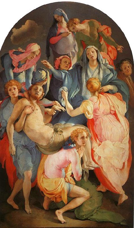 Jacopo Pontormo Deposition 02 oil painting picture